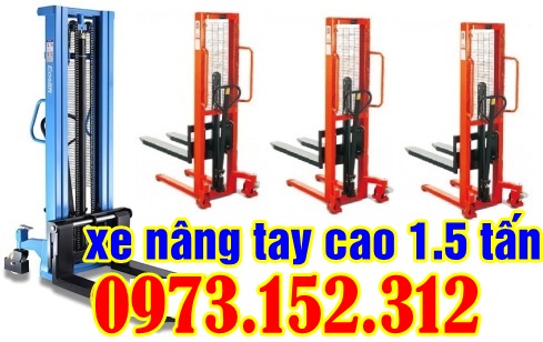 Xe nâng tay thấp 2-5 tấn hàng chính hãng